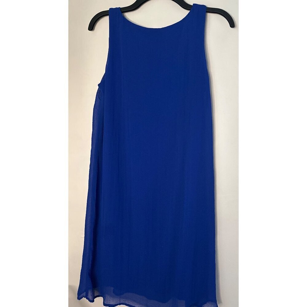 Tacera Women’s Dress Small Blue Flowy Beachy Lightweight Summer Casual Sundress - Picture 8 of 9